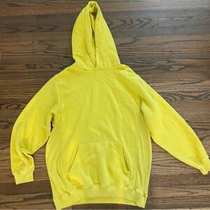 Yellow Aerie Hoodie Size XS NWOT